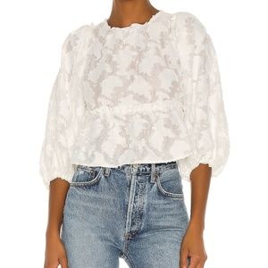 Free People Callie Top, S, White